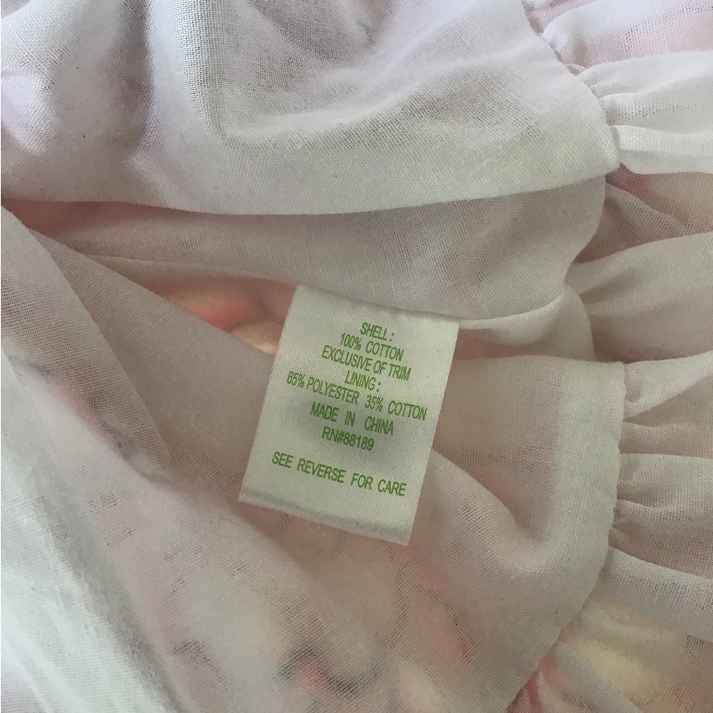 Lilly Pulitzer EUC Girl Dress Floral Print‎ Button Back Lined - Picture 9 of 10